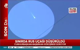 Uçağın iki pilotu paraşütle atladı