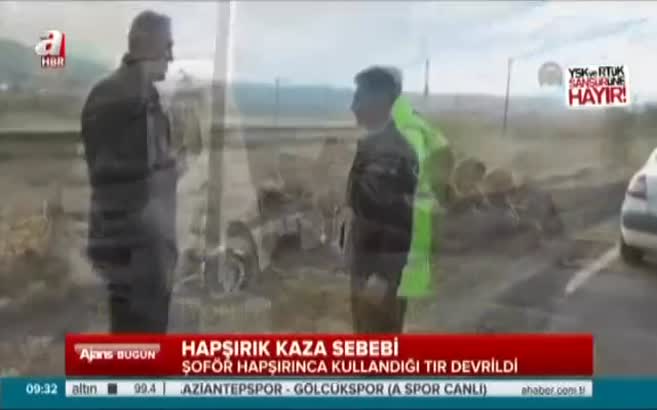 Trafikte gizli canavar: hapşırık