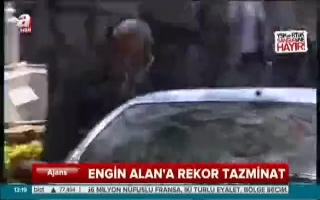 Engin Alan'a rekor tazminat