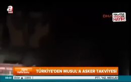 400 asker ve 25 tank Musul’da