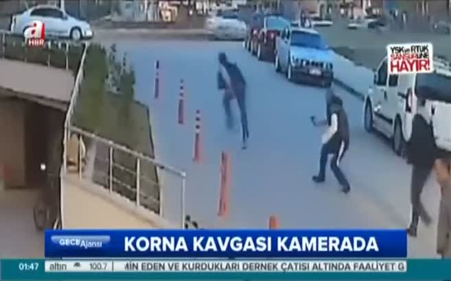 Korna çaldı kurşunlandı!