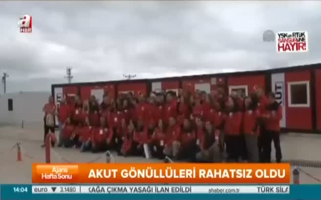 Akut gönüllüleri rahatsız oldu