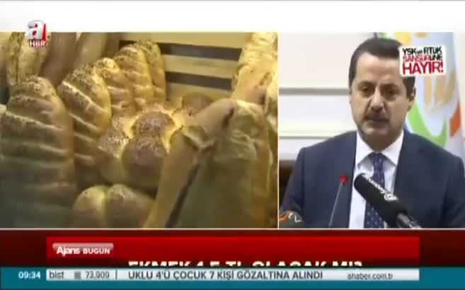 Bakan açıkladı, ekmek 1,5 lira mı oluyor?
