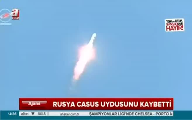Rusya casus uydusunu kaybetti