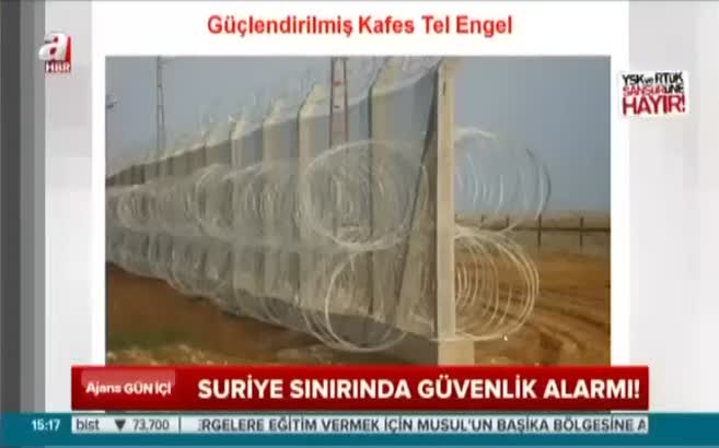 Suriye sınırında güvenlik alarmı!