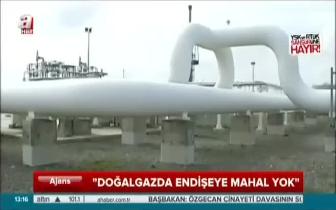 BOTAŞ'tan doğalgaz açıklaması