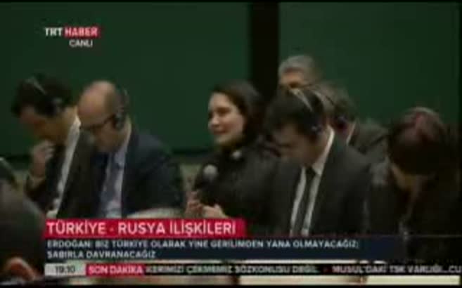 Muhabirin sorusu Cumhurbaşkanı Erdoğan'ı güldürdü