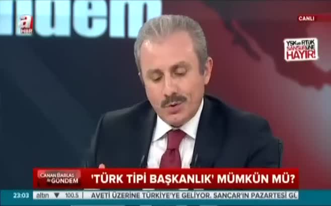 Mustafa Şentop: Millet son kararı versin