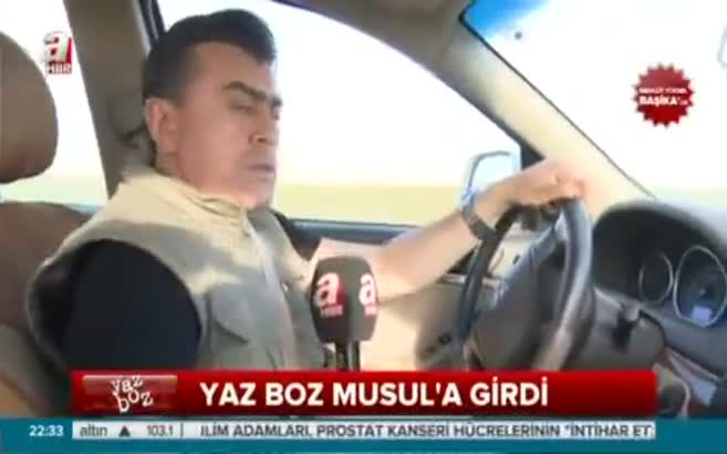 Yaz Boz Türk askerinin girdiği Musul'a girdi!