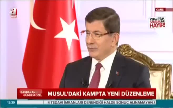 Davutoğlu A Haber'e verilen cezaları değerlendirdi