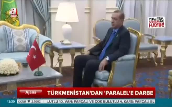 Türkmenistan'dan 'paralel'e darbe