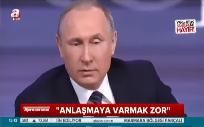 Putin: Anlaşmaya varmak zor