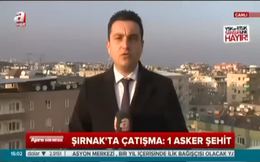 Şırnak’ta çatışma: 1 asker şehit