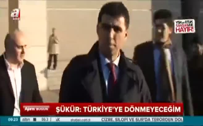 Hakan Şükür ABD'ye mi kaçtı?