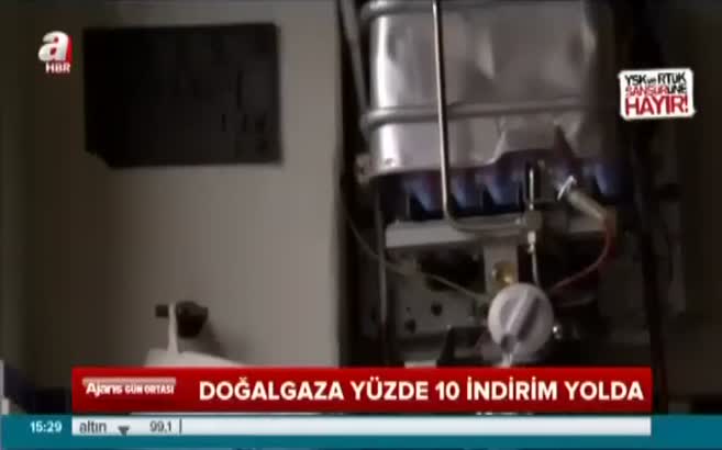 Doğalgaza indirim geliyor