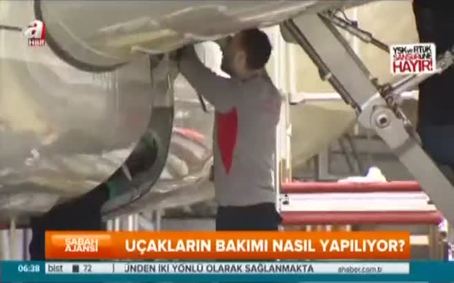 Uçakların bakımı nasıl yapılıyor?