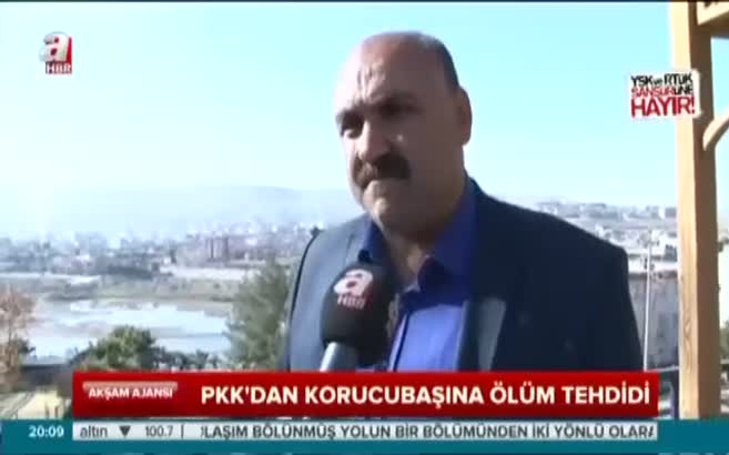 Terörün hedefindeki korucubaşı!
