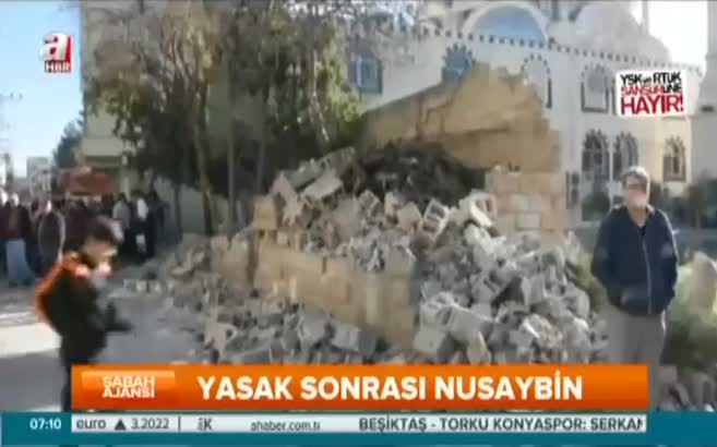 Yasak sonrası Nusaybin