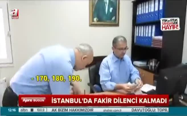İstanbul'da fakir dilenci kalmadı