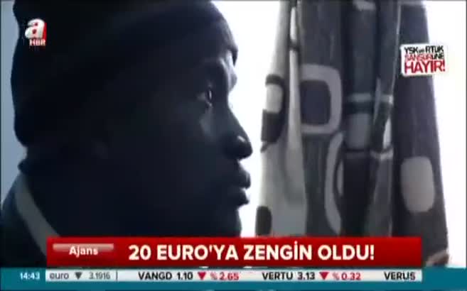 20 Euro'ya bilet aldı, zengin oldu!