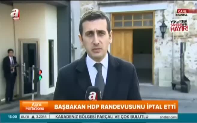 Başbakan HDP randevusunu iptal etti