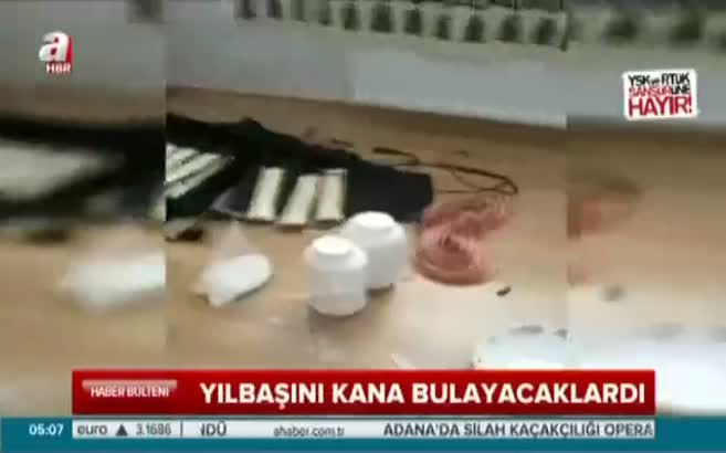 Yılbaşını kana bulayacaklardı