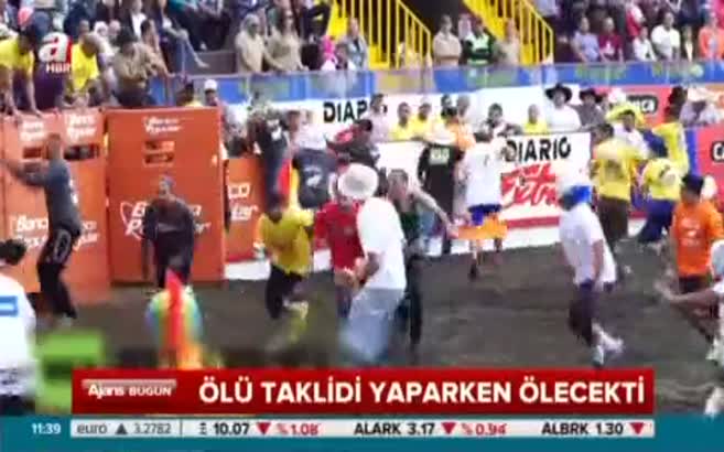 Ölü taklidi yaparken ölecekti