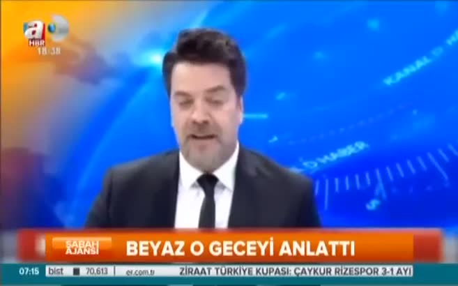 Beyaz özür diledi