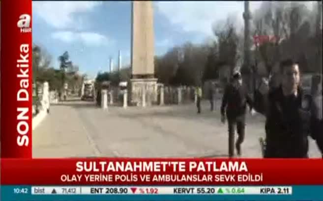 Sultanahmet'te canlı bomba saldırısı