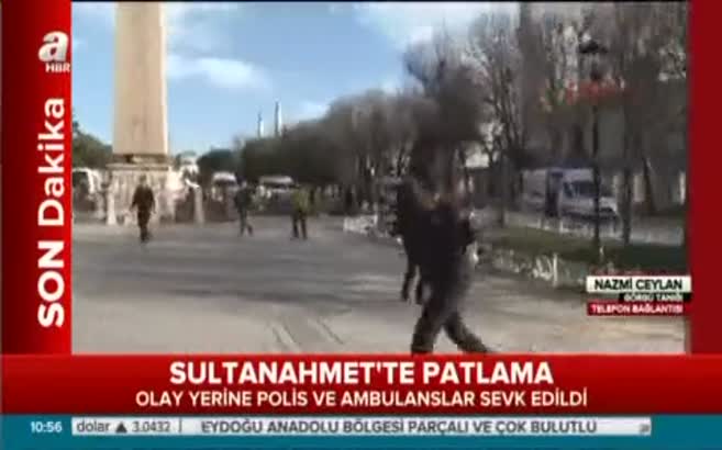 Görgü tanığı olay yerinden son bilgileri aktarıyor