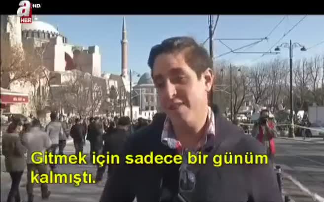 Saldırı sonrası konuşan turist: Terör bizi teslim alamayacak