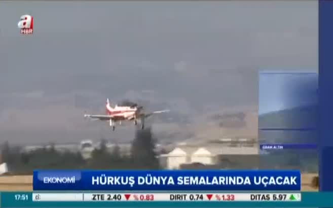 Hürkuş yuvadan uçuyor