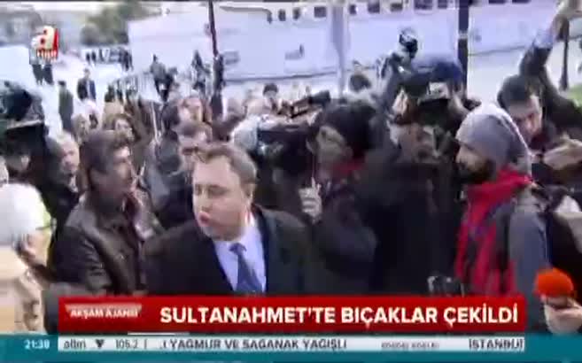 Patlama alanında gergin anlar!