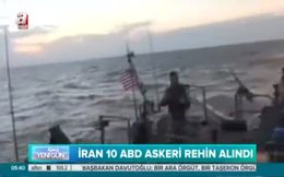 İran, ABD askerlerini gözaltına aldığı o görüntüleri yayınladı