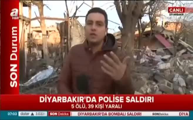 Diyarbakır'da terör saldırısı