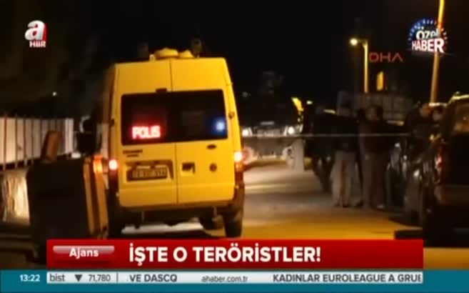 Hainler belediye aracı ile keşif yapmışlar