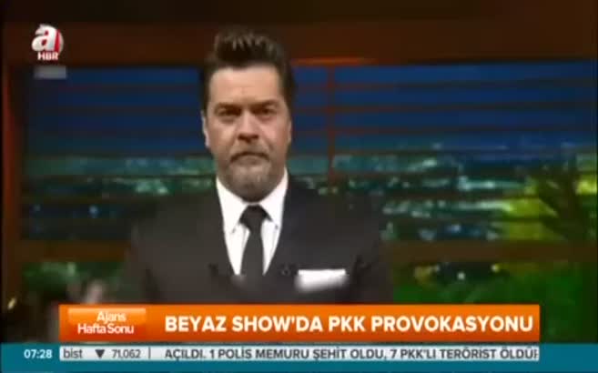 Beyaz Show'da yine skandal!