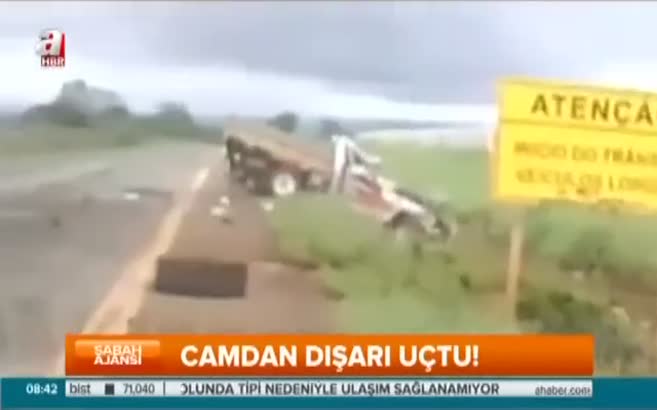 İnanılmaz kaza!