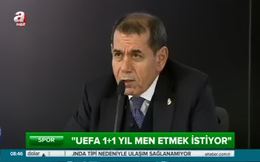 Başkan Özbek: UEFA 1+1 yıl men etmek istiyor