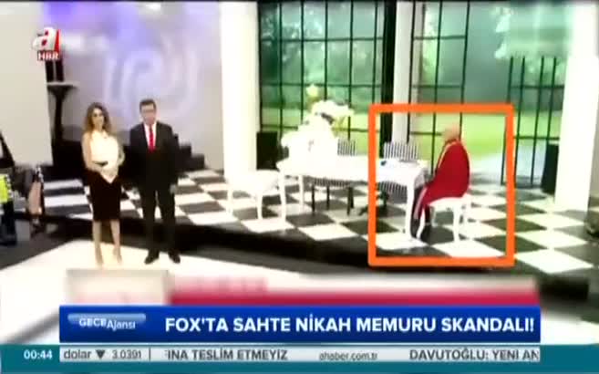 Fox TV'de sahte nikah memuru skandalı!