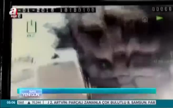 Nusaybin'deki saldırı kamerada