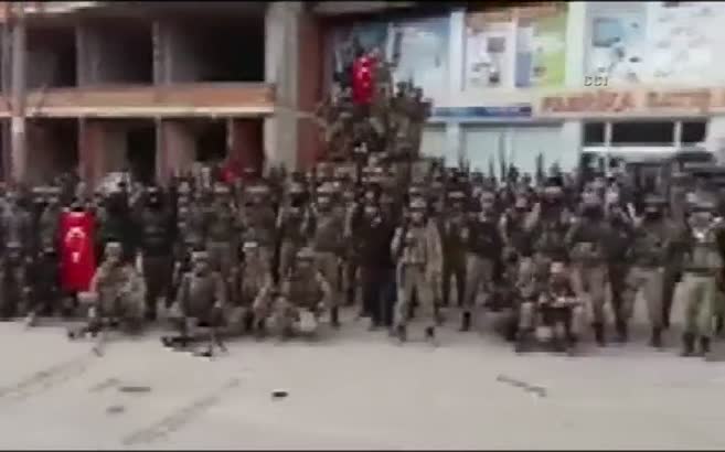 Teröristlere böyle gözdağı verildi
