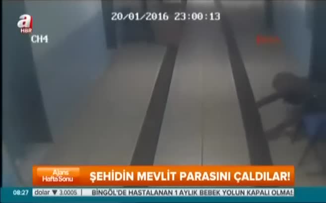 Şehidin mevlit parasını çaldılar!