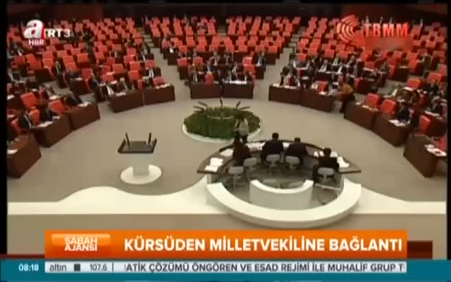 HDP'li vekil kürsüden canlı bağlantı yapmak istedi!