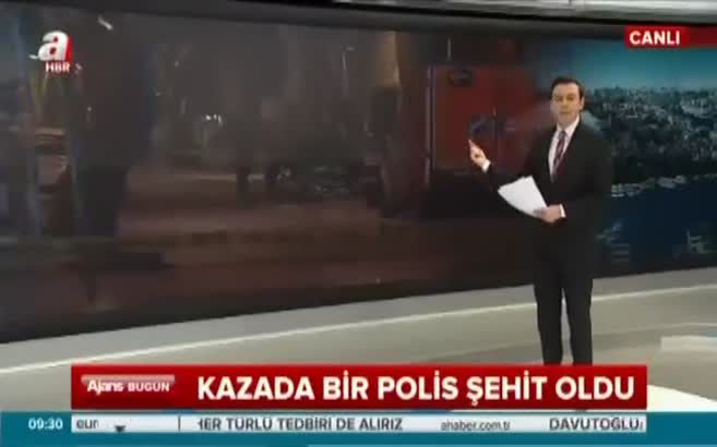 Lüks otomobil polis aracına çarptı 1 polis şehit
