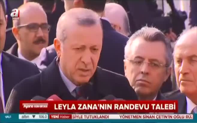 Erdoğan'dan flaş Zana açıklaması