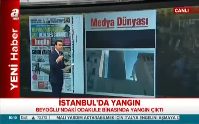 İstanbul, İstiklal Caddesi'inde yangın paniği!