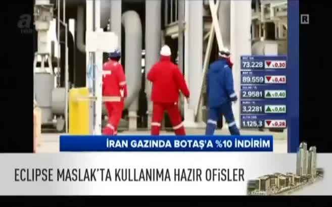 İran gazında BOTAŞ'a %10 indirim