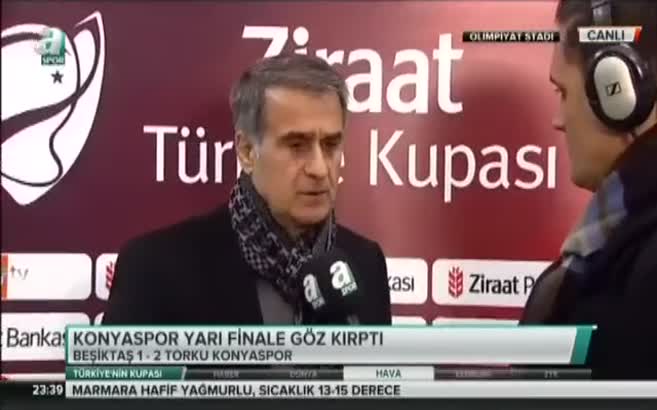 Şenol Güneş'ten hakeme: Beceremiyorsan yapmayacaksın!