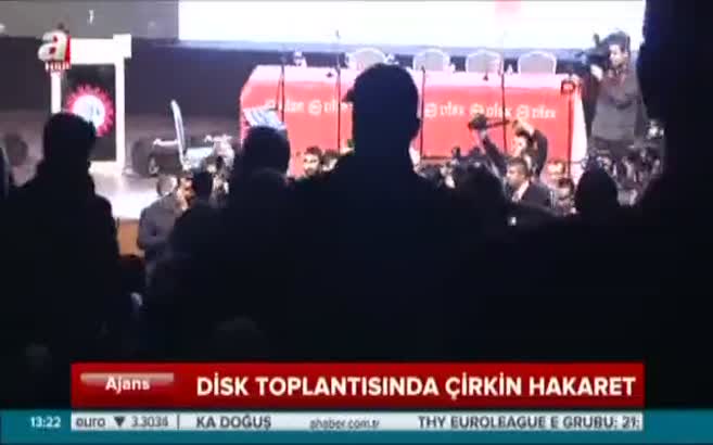 DİSK toplantısında skandal